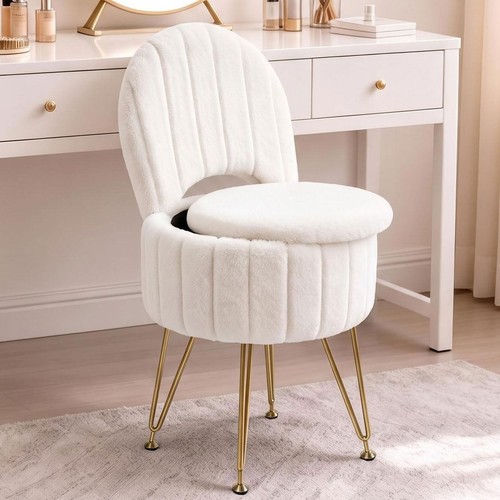 Vanity stool chair - vanity, with