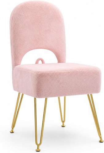 Pink vanity chair with - chair, storage