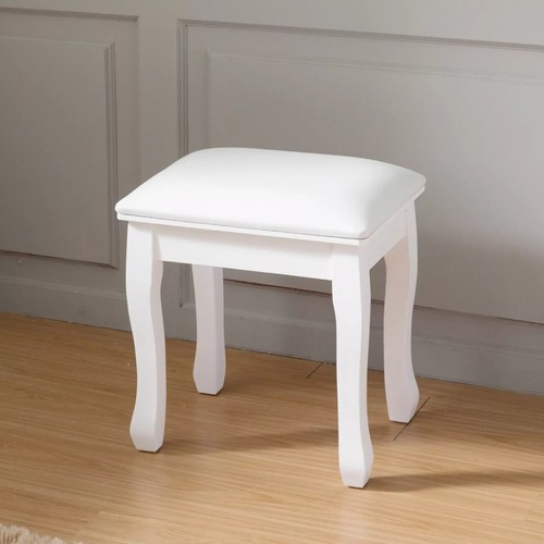 Solid wood vanity stool - , for