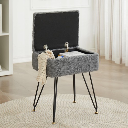 Teddy storage ottoman flip top - storage,