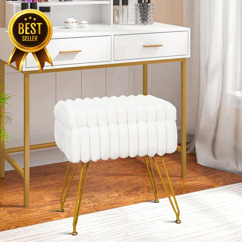 Faux fur white - faux,